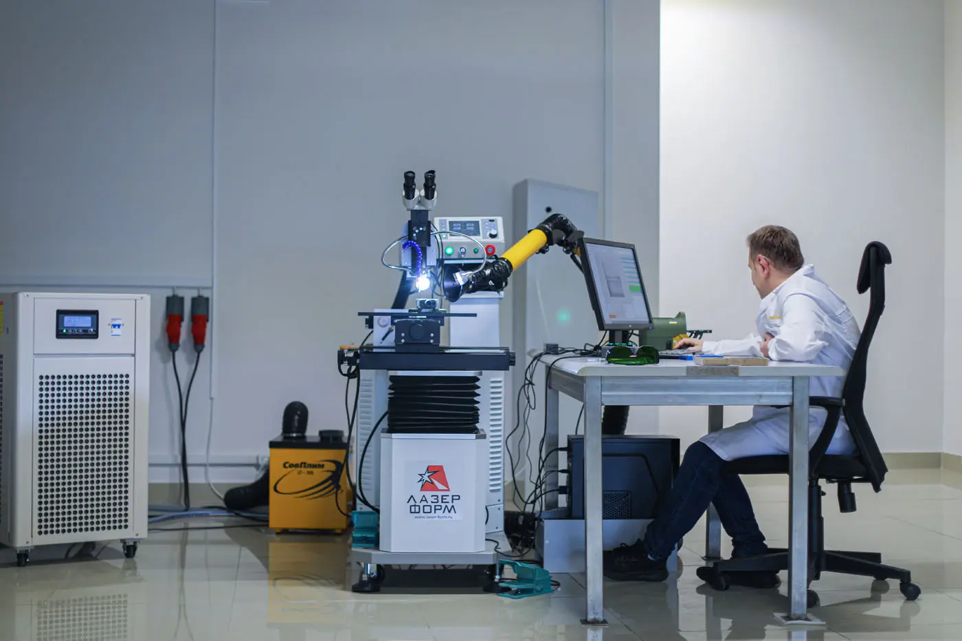 Установка лазерной сварки